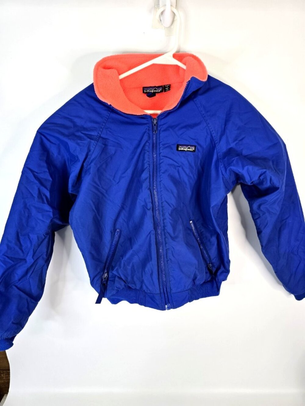 Vintage Patagonia Made in USA Blue/Orange Kids 14 Jacket Coat
